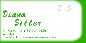 diana siller business card