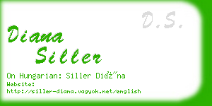 diana siller business card